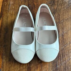 The Children's Place Cream Mary Jane Dress Shoes